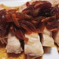 monjimari's cooksnap of when they made チキンステーキ〜オニオンソース添え〜.