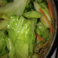 あかぷり's cooksnap of when they made キャベツときゅうりの簡単浅漬け.