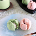 ちゃんねるゆみ's cooksnap of when they made 桜しぐれ、抹茶しぐれ.