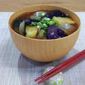 Yukiまむ's cooksnap of when they made 揚げ茄子と玉ねぎの味噌汁♪.