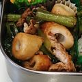 G_Yossan's cooksnap of when they made 小松菜と豚肉と竹輪炒めもの.