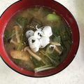 Ruriluru's cooksnap of when they made 美味しい〜トロトロとろろ昆布のお味噌汁♡.