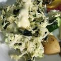 Ruriluru's cooksnap of when they made わかめスープでやみつきキャベツ.