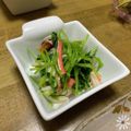 ゆいランラン's cooksnap of when they made お酒のお供に☆蟹と三つ葉の山葵和え.