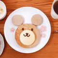 うす味さん's cooksnap of when they made カワイイ♡クマのホットケーキ♡.