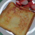 ちーちゃん★ママ's cooksnap of when they made ミルク＊フレンチトースト（卵ナシ）.