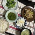 ぐりtoぐら's cooksnap of when they made 超カンタン！小松菜めんたい●調味料なし.