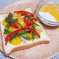 akoreana's cooksnap of when they made レンジでカラーピーマンのツナサラダ.