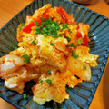 クックK2QEMB☆'s cooksnap of when they made 卵とトマトのキムチオイスター炒め.