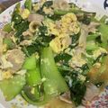れでよと's cooksnap of when they made チンゲン菜と豚バラの玉子炒め.