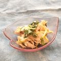 もすろー's cooksnap of when they made ヘルシー＊鶏肉と三つ葉の梅肉和え.