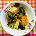 チェックのミニくま's cooksnap of when they made 豚肉と厚揚げと野菜の炒め煮♡.