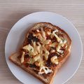 アクセル☆'s cooksnap of when they made 簡単！うまい棒で納豆トースト！.