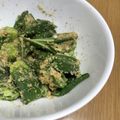 Sac’HiNa's cooksnap of when they made 隠し味にお酢☆ オクラの胡麻あえ.