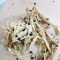 ひろ☆はる❇︎ママ's cooksnap of when they made レンジで♪ゴボウの梅おかか和え.