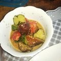 みいふうもふ's cooksnap of when they made さっぱり★ナスときゅうりの揚げ浸し.