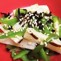 ブランシュkuu's cooksnap of when they made 長芋とピーマンのシャキシャキ塩昆布炒め.