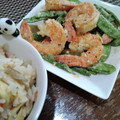 ひっこ's cooksnap of when they made 海老とスナップエンドウのマヨ炒め.