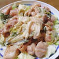 華夢那's cooksnap of when they made キャベツと鶏もも肉のオイマヨ炒め.