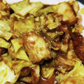 ぷぅみゃん's cooksnap of when they made 厚揚げ＆春キャベツの✾カレー照り焼き炒め.