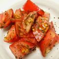 azbjbn's cooksnap of when they made トマトだけのサラダ♪.