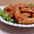 Yukiまむ's cooksnap of when they made ☆手が止まらな～い！鶏手羽中の甘辛煮☆.