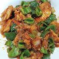 ミロ9607's cooksnap of when they made 鶏胸肉とピーマンのケチャップ炒め.