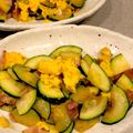 のらむーちょ's cooksnap of when they made 簡単!ズッキーニとベーコンの炒めもの☆.