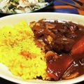 クックMRMS4Q☆'s cooksnap of when they made お肉ゴロゴロ♪ ひと味違うハヤシライス.