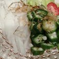 クックNVJDVI☆'s cooksnap of when they made オクラと大根のごまぽんサラダ✿.