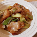 なつれおん's cooksnap of when they made 豚肉とネギのとろ～りポン酢炒め.