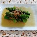 ＊＊ラテ＊＊'s cooksnap of when they made 簡単！アスパラの焼きびたし✨.