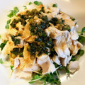 ˚✧₊⁎ゆう˚✧₊⁎'s cooksnap of when they made 鶏むね肉の冷しゃぶ ごまネギソース.