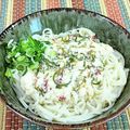 SP♪'s cooksnap of when they made さっぱりめかぶうどん.