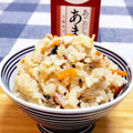 クックみゅーみゅー's cooksnap of when they made 福岡の味◎牧のうどん風？【かしわ飯】.