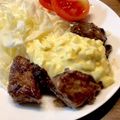 ばたみそーぱん☆'s cooksnap of when they made 鉄分補給に♪鮪の血合で南蛮タルタル添え.