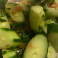 まいたけさん↑'s cooksnap of when they made 超簡単！箸休め・つまみにきゅうりの梅和え.