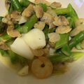 まいたけさん↑'s cooksnap of when they made シーフードとアスパラのレモンバターソテー.