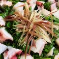 妻を愛する救急医's cooksnap of when they made タコ、大葉、クレソンのさっぱりサラダ.