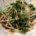 ベティ３'s cooksnap of when they made 簡単！２分で♪かいわれのおかか和え♪.