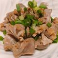 ちえぞ〜's cooksnap of when they made 砂肝ポン酢（下処理から）.