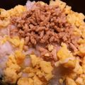 ＊amor＊'s cooksnap of when they made 電子レンジで♪簡単*鶏そぼろ.