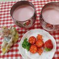 みっちゃん❇️68's cooksnap of when they made 苺と豆腐のスムージー。忙しい朝にどうぞ！.