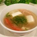 mielle's cooksnap of when they made ◎カニカマ春雨中華スープ◎.