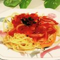 mielle's cooksnap of when they made 今日のトマトパスタ.
