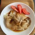 クックAL94XE☆'s cooksnap of when they made 簡単！甘辛ポークソテー.