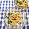 ﾁｲﾁｬﾝﾏﾏ's cooksnap of when they made もやしキュウリかにかまサッパリ中華サラダ.