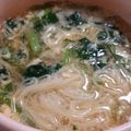yumelon88's cooksnap of when they made 寒い日の子供ご飯。卵にゅうめん.