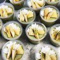 9101204's cooksnap of when they made 簡単☆バナナの抹茶ミルク寒天(牛乳かん).