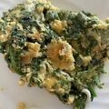 グルメ三きょうだい's cooksnap of when they made にんじんの葉のチヂミ風チーズ焼き.